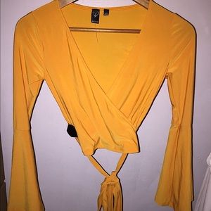 Sunny-Daze Orange Crop Top